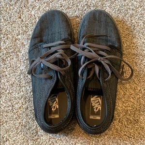 Dark Grey Vans